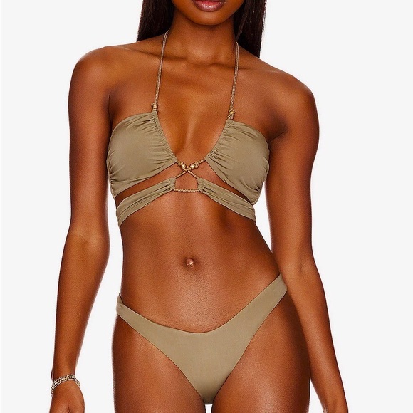 ViX by Paula Hermanny Gi Bikini in Olive - Picture 2 of 7